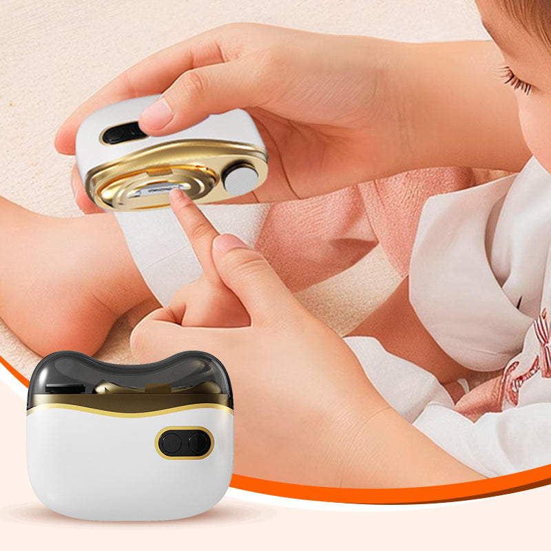 👍2-in-1 Electric Nail Clippers and Polisher🎁 Perfect for All Ages 👵👶