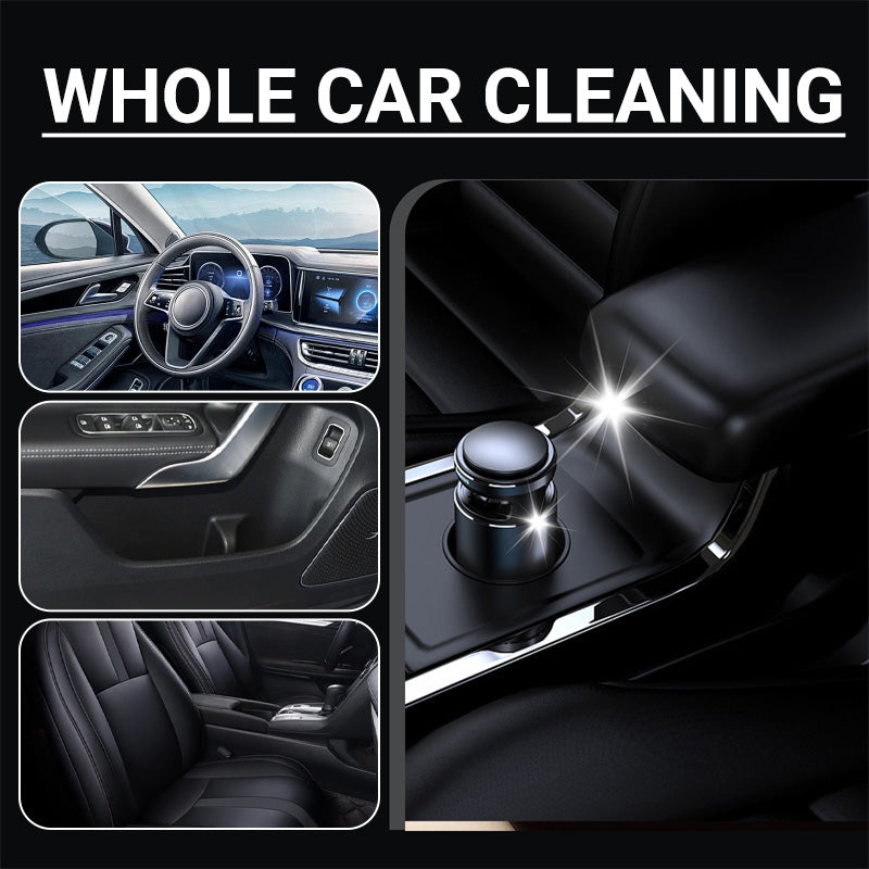 🚗 100ml Multi-Purpose Car Interior Polish Cleaner | Free Towel & Sponge Included