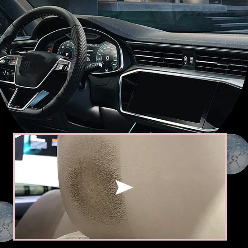 🚗 100ml Multi-Purpose Car Interior Polish Cleaner | Free Towel & Sponge Included