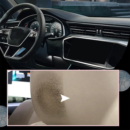 🚗 100ml Multi-Purpose Car Interior Polish Cleaner | Free Towel & Sponge Included