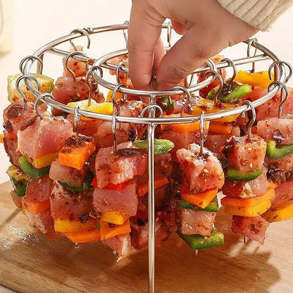 50% OFF🥩316 Stainless Steel Multi-Function Air Fryer Roasting Rack Set 🍤