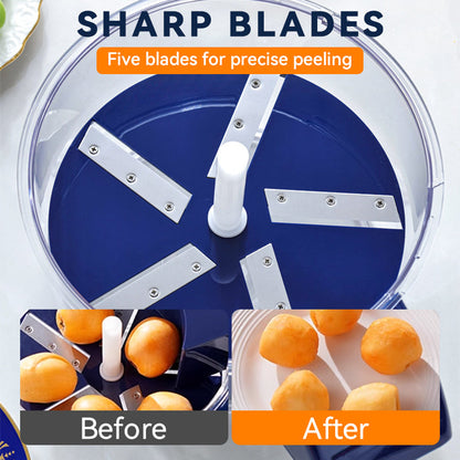 🍎50% OFF NOW ! ⏳Transparent Electric Fruit & Vegetable Peeler!🍇