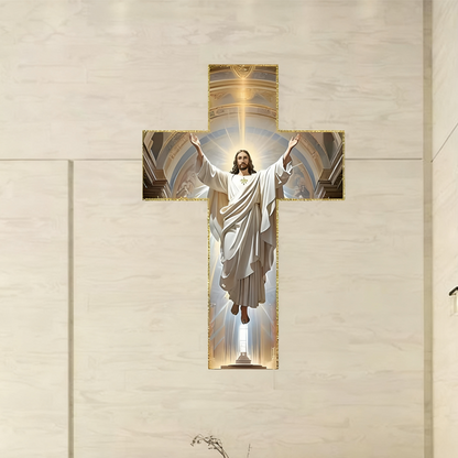 🔥Retro Jesus Christ Wall Cross Decor