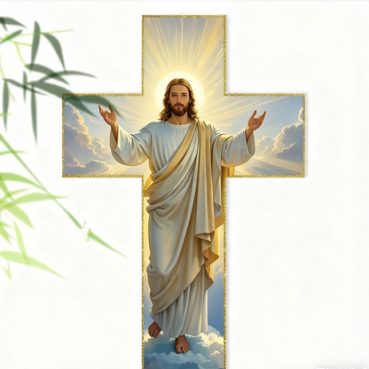 🔥Retro Jesus Christ Wall Cross Decor