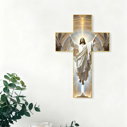 🔥Retro Jesus Christ Wall Cross Decor
