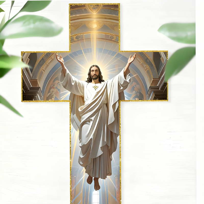 🔥Retro Jesus Christ Wall Cross Decor