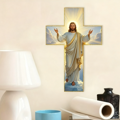 🔥Retro Jesus Christ Wall Cross Decor