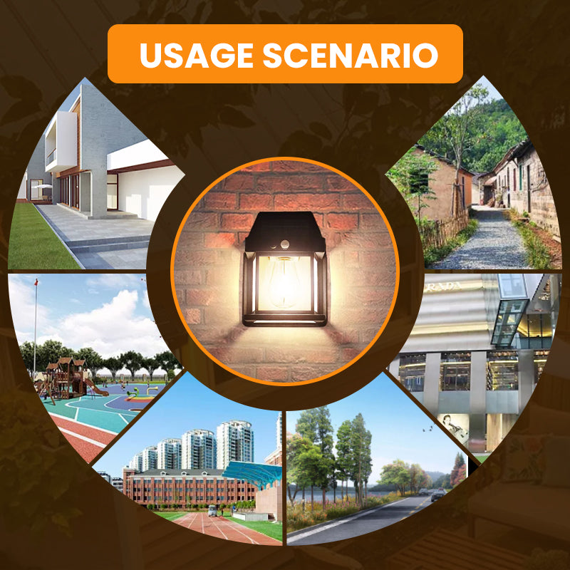 🎁SOLAR WALL LIGHT💡Motion Sensor & Weatherproof, Automatic Dusk to Dawn Operation, Easy Installation for Garden and Pathway 🌟🛒
