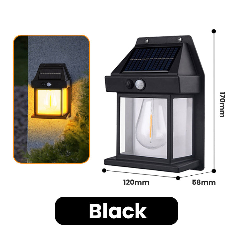 🎁SOLAR WALL LIGHT💡Motion Sensor & Weatherproof, Automatic Dusk to Dawn Operation, Easy Installation for Garden and Pathway 🌟🛒
