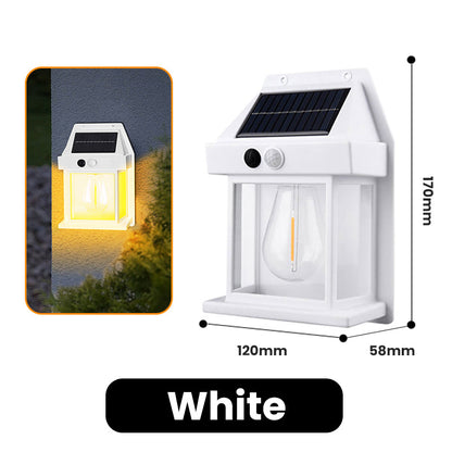 🎁SOLAR WALL LIGHT💡Motion Sensor & Weatherproof, Automatic Dusk to Dawn Operation, Easy Installation for Garden and Pathway 🌟🛒
