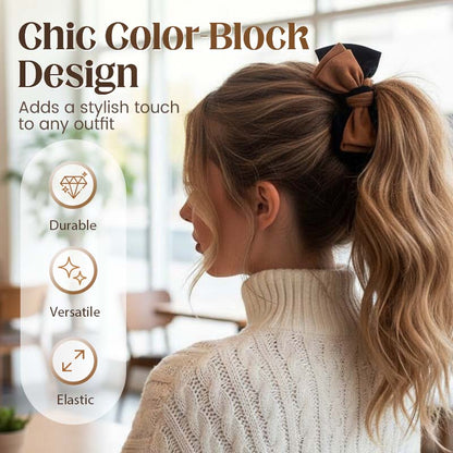 Elegant Elastic Bow Hair Tie🥰