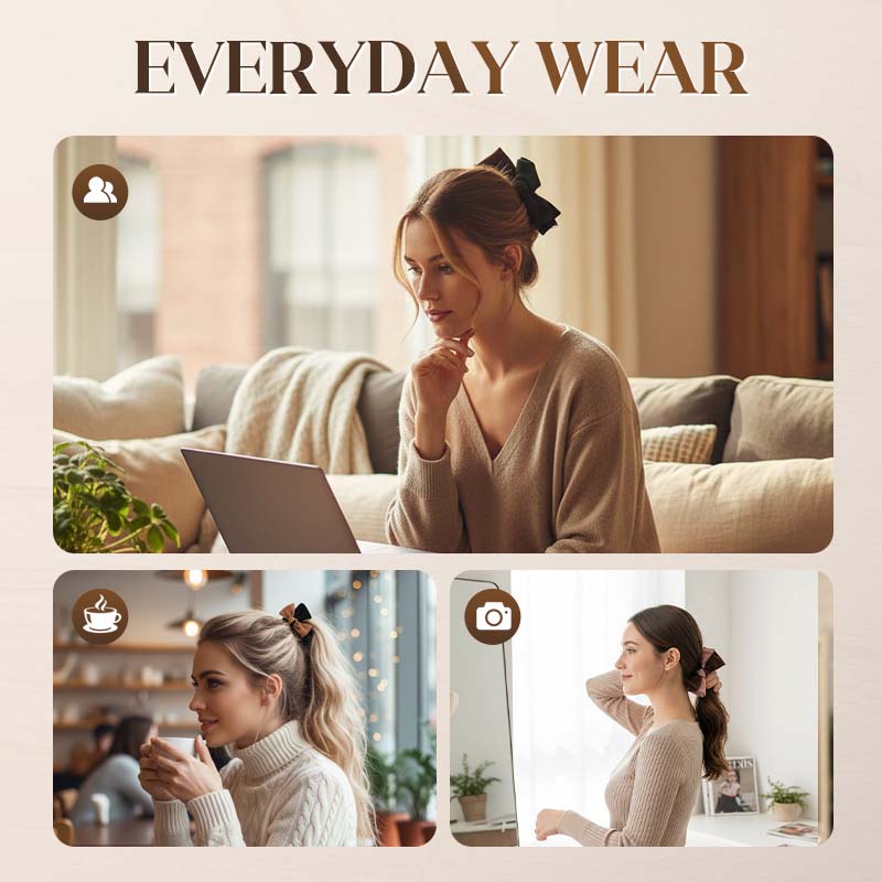 Elegant Elastic Bow Hair Tie🥰