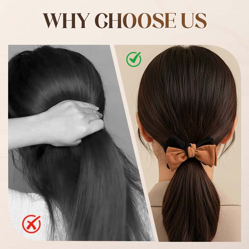 Elegant Elastic Bow Hair Tie🥰