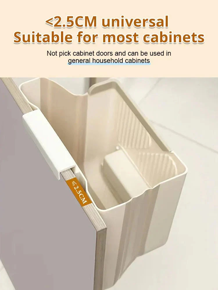 🔥While Supplies Last 48% OFF!🎉 Folding Hanging Kitchen Waste Trash Can