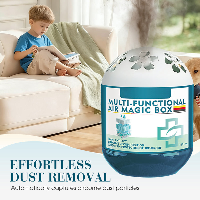 🔥Buy 1 Get 1 Free⏰Indoor Air Purification Dust Removal Magic Box🏠Bringing health to the family.👵👶