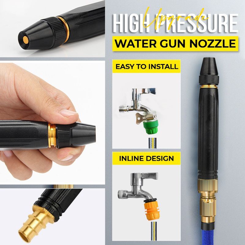 🚿New arrival 35% OFF!💧 High-Pressure Water Gun – Car Wash, Garden, 10x Pressure, Multi-Mode ⚡