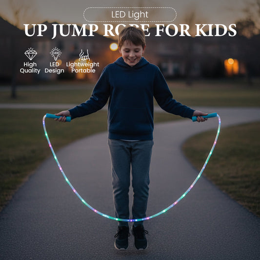 🌈LED Light-Up Jump Rope for Kids