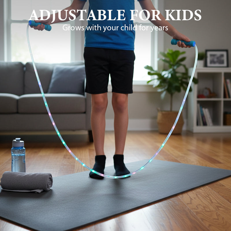🌈LED Light-Up Jump Rope for Kids