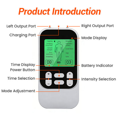 🔥2026 New Arrivals: 50% Off for a Limited Time!🔥Portable Dual Channel TENS Unit Muscle Stimulator🥳Buy 2 Get 10% Off