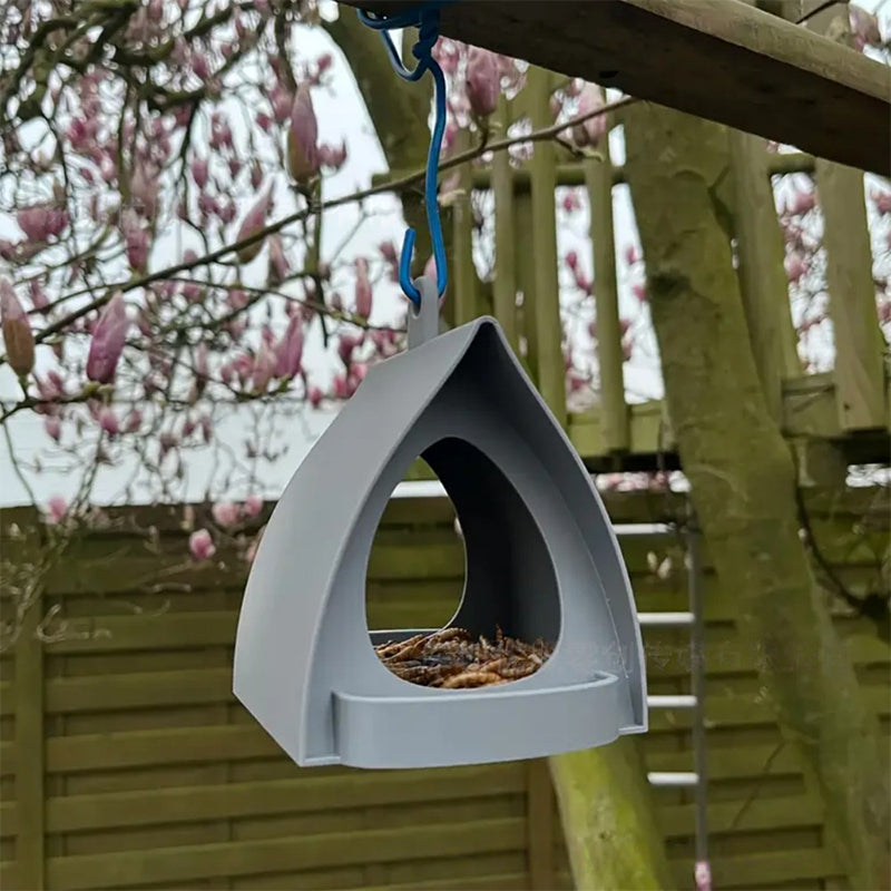 🥳Hanging Bird Feeder for Garden with Roof🐦