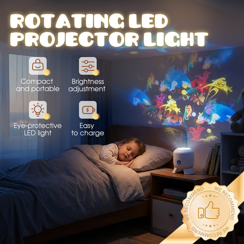 🌠 LED Projection Light – Dynamic Motion Effects & Stunning Ambiance