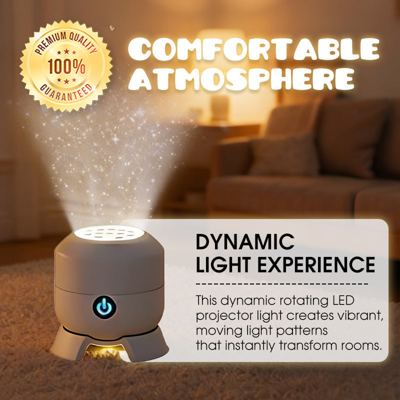 🌠 LED Projection Light – Dynamic Motion Effects & Stunning Ambiance