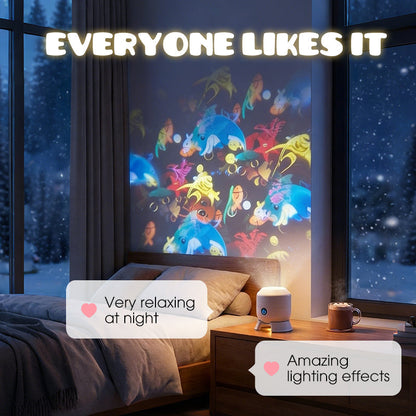 🌠 LED Projection Light – Dynamic Motion Effects & Stunning Ambiance