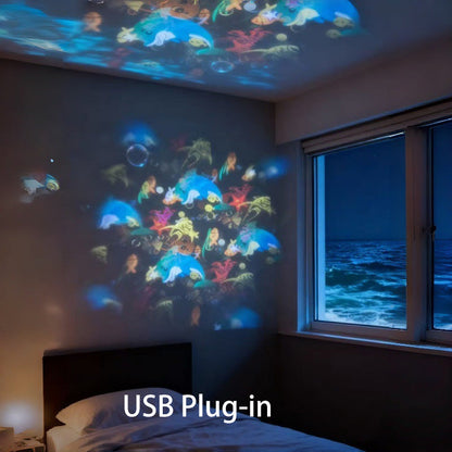 🌠 LED Projection Light – Dynamic Motion Effects & Stunning Ambiance