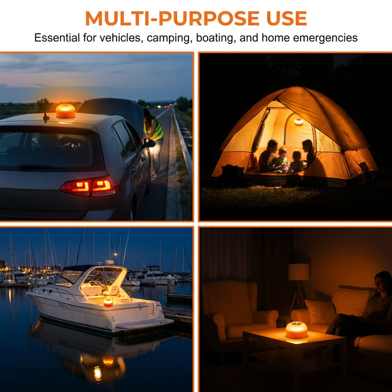 ✨ Magnetic Emergency LED Light – Dual Modes for Every Crisis! ✨Buy 2 Get 10% Off
