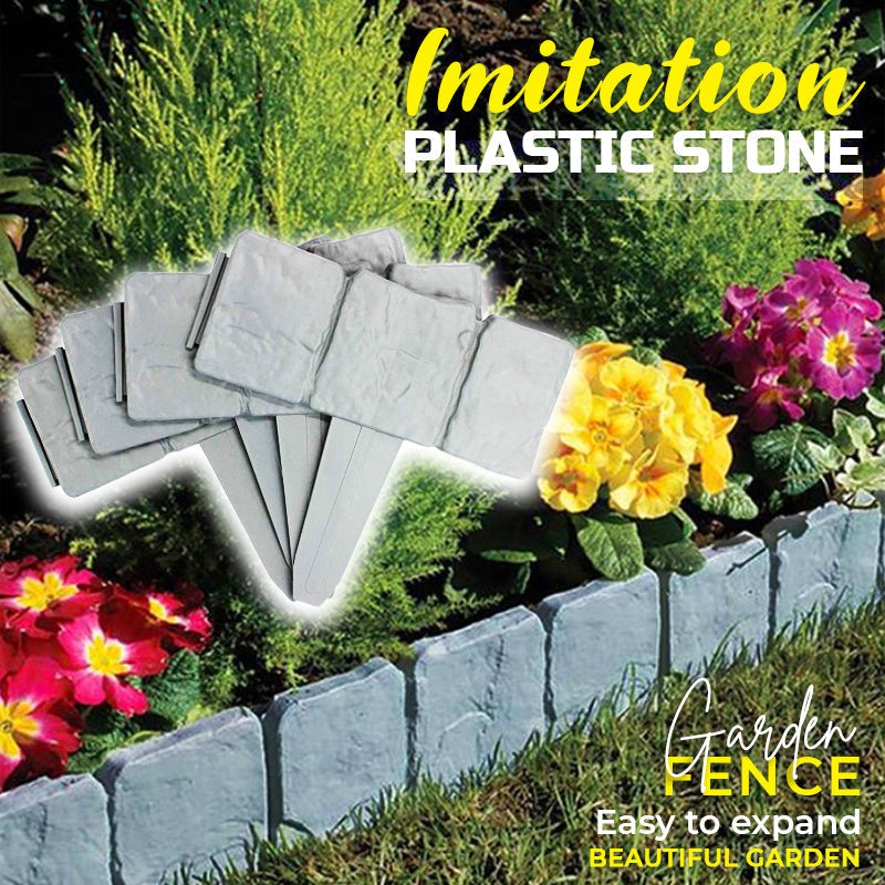 🌿✨ 66% Off Looks Real Stone💥Imitation Stone Garden Fence