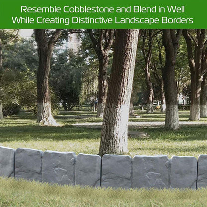 🌿✨ 66% Off Looks Real Stone💥Imitation Stone Garden Fence