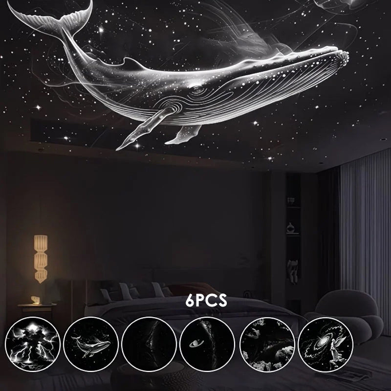 🔭 50% OFF NOW! 🌌 2-in-1 Starry Sky Projector & Night Light – Dual Modes, Interchangeable Films & USB Powered – Calm Nights, Magical Rooms 🛌