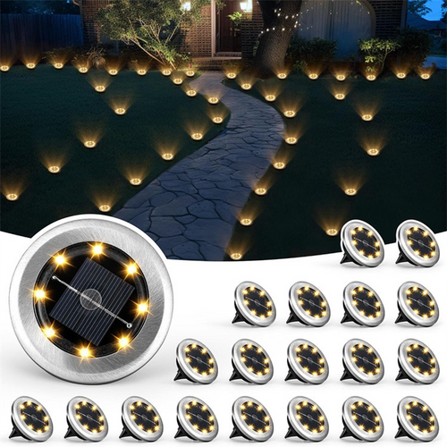 🔥Buy 1 Get 1 Free - 2 Pack/Set, GET 4PC 🔥Outdoor Waterproof Solar Ground Light