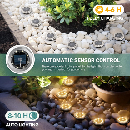 🔥Buy 1 Get 1 Free - 2 Pack/Set, GET 4PC 🔥Outdoor Waterproof Solar Ground Light