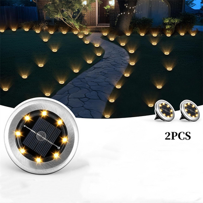 🔥Buy 1 Get 1 Free - 2 Pack/Set, GET 4PC 🔥Outdoor Waterproof Solar Ground Light