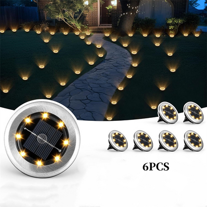 🔥Buy 1 Get 1 Free - 2 Pack/Set, GET 4PC 🔥Outdoor Waterproof Solar Ground Light