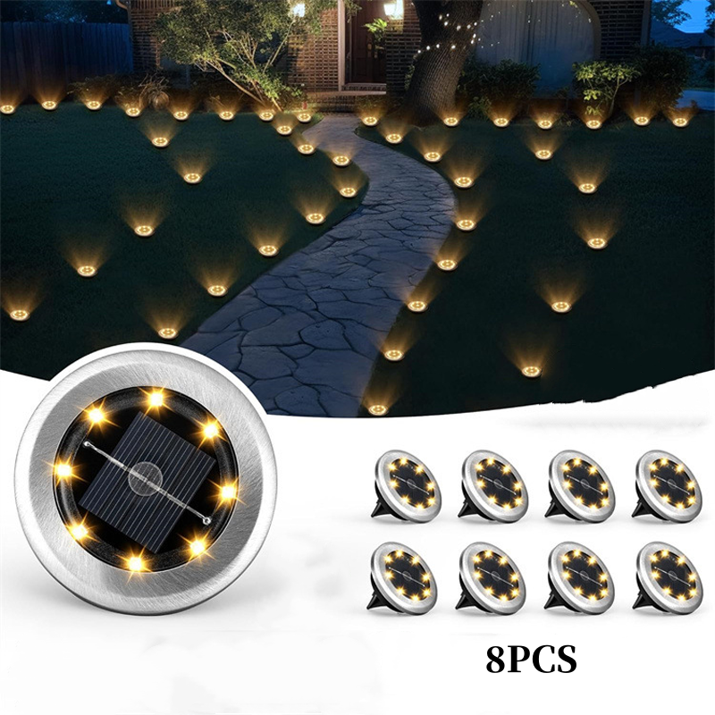 🔥Buy 1 Get 1 Free - 2 Pack/Set, GET 4PC 🔥Outdoor Waterproof Solar Ground Light