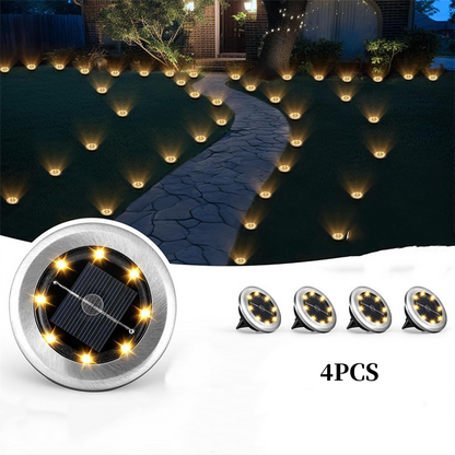🔥Buy 1 Get 1 Free - 2 Pack/Set, GET 4PC 🔥Outdoor Waterproof Solar Ground Light