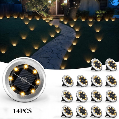 🔥Buy 1 Get 1 Free - 2 Pack/Set, GET 4PC 🔥Outdoor Waterproof Solar Ground Light