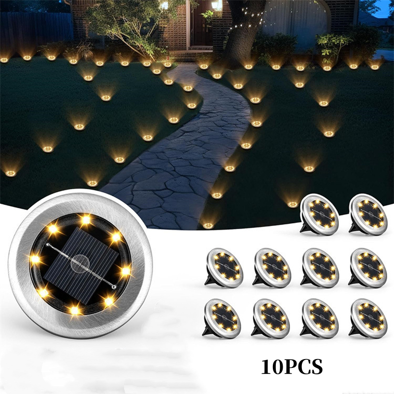 🔥Buy 1 Get 1 Free - 2 Pack/Set, GET 4PC 🔥Outdoor Waterproof Solar Ground Light