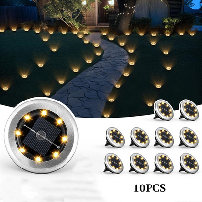 🔥Buy 1 Get 1 Free - 2 Pack/Set, GET 4PC 🔥Outdoor Waterproof Solar Ground Light