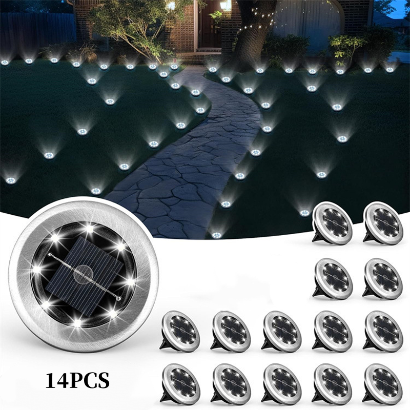🔥Buy 1 Get 1 Free - 2 Pack/Set, GET 4PC 🔥Outdoor Waterproof Solar Ground Light