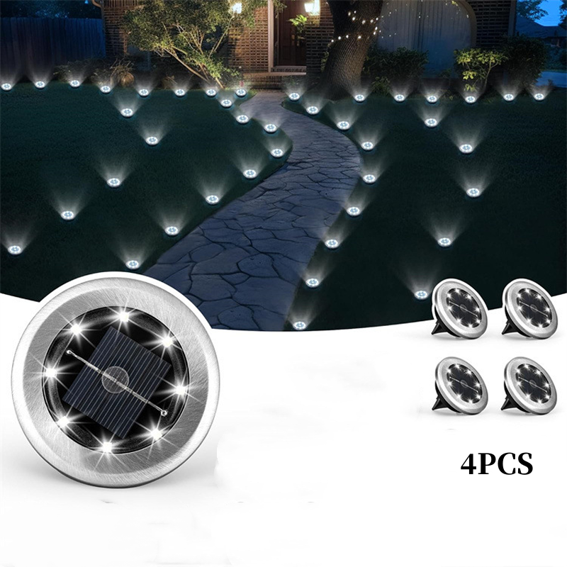 🔥Buy 1 Get 1 Free - 2 Pack/Set, GET 4PC 🔥Outdoor Waterproof Solar Ground Light