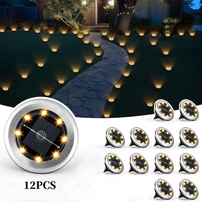 🔥Buy 1 Get 1 Free - 2 Pack/Set, GET 4PC 🔥Outdoor Waterproof Solar Ground Light