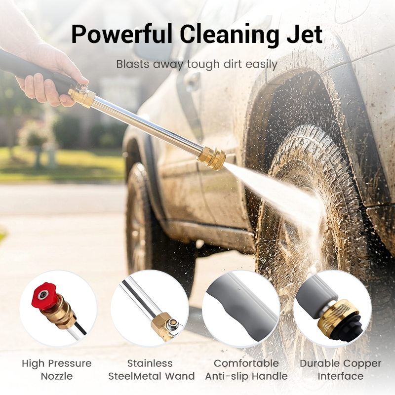 🔥2026 Hot sale🔥-High-Pressure Water Gun Wand for Car & Garden✨