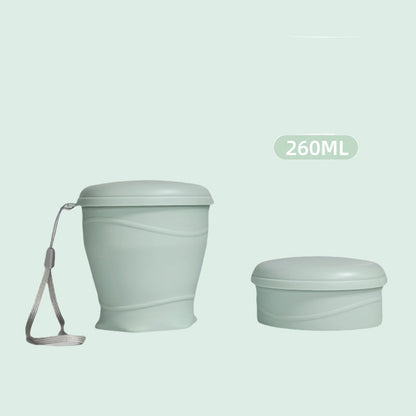 🔥Limited-time offer – 50% off🔥Collapsible Silicone Travel Cup with Lid