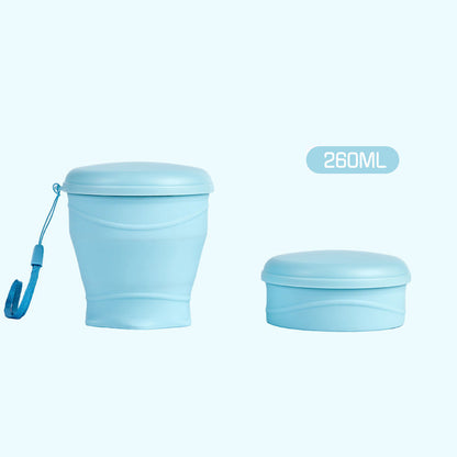 🔥Limited-time offer – 50% off🔥Collapsible Silicone Travel Cup with Lid
