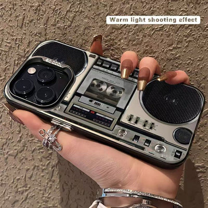 🔥Hot Sale 50% off🌟📼 Retro Cassette Player Pattern Silicone Phone Case Applicable to the iPhone series