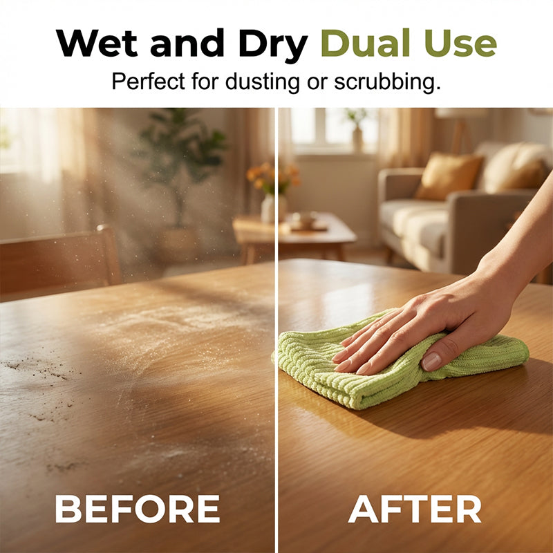 Multipurpose Reusable Tear-Off Cleaning Cloth Roll