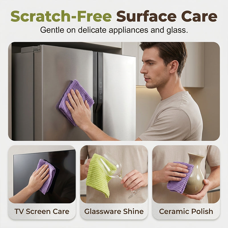Multipurpose Reusable Tear-Off Cleaning Cloth Roll